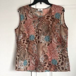 🔥NWOT Chiffon blouse